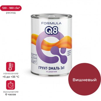 Грунт эмаль по ржавчине ПРЕСТИЖ formula q8