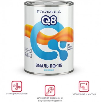 Эмаль ПРЕСТИЖ ПФ-115 FORMULA Q8