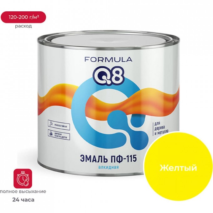 Эмаль ПРЕСТИЖ ПФ-115 FORMULA Q8 48058