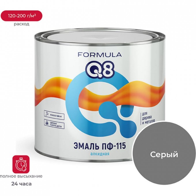 Эмаль ПРЕСТИЖ ПФ-115 FORMULA Q8 48067