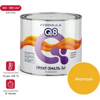 Грунт-эмаль по ржавчине ПРЕСТИЖ FORMULA Q8