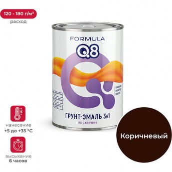 Грунт-эмаль по ржавчине ПРЕСТИЖ FORMULA Q8